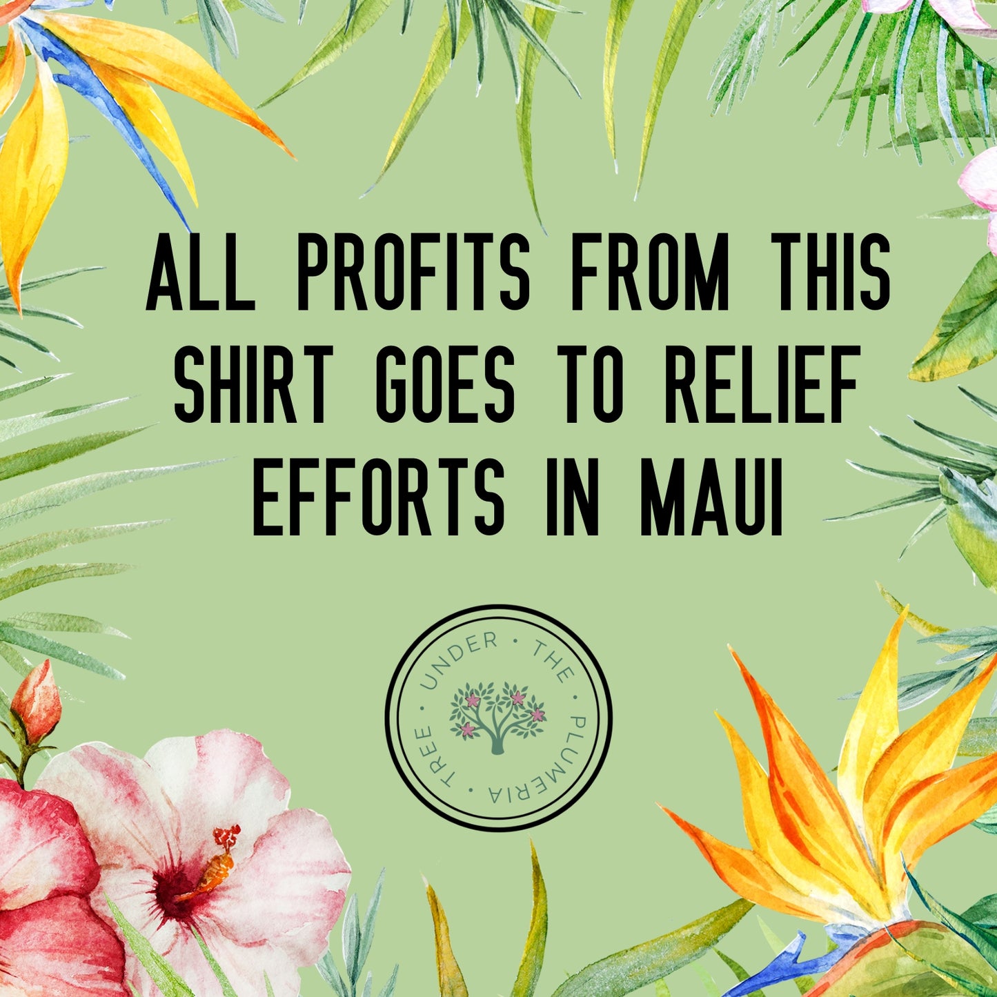 Colorful Pineapple T-shirt Supporting Maui Fire Relief Efforts