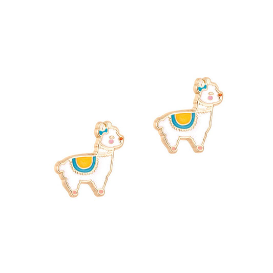 Llovely Llama Cutie Stud Earrings