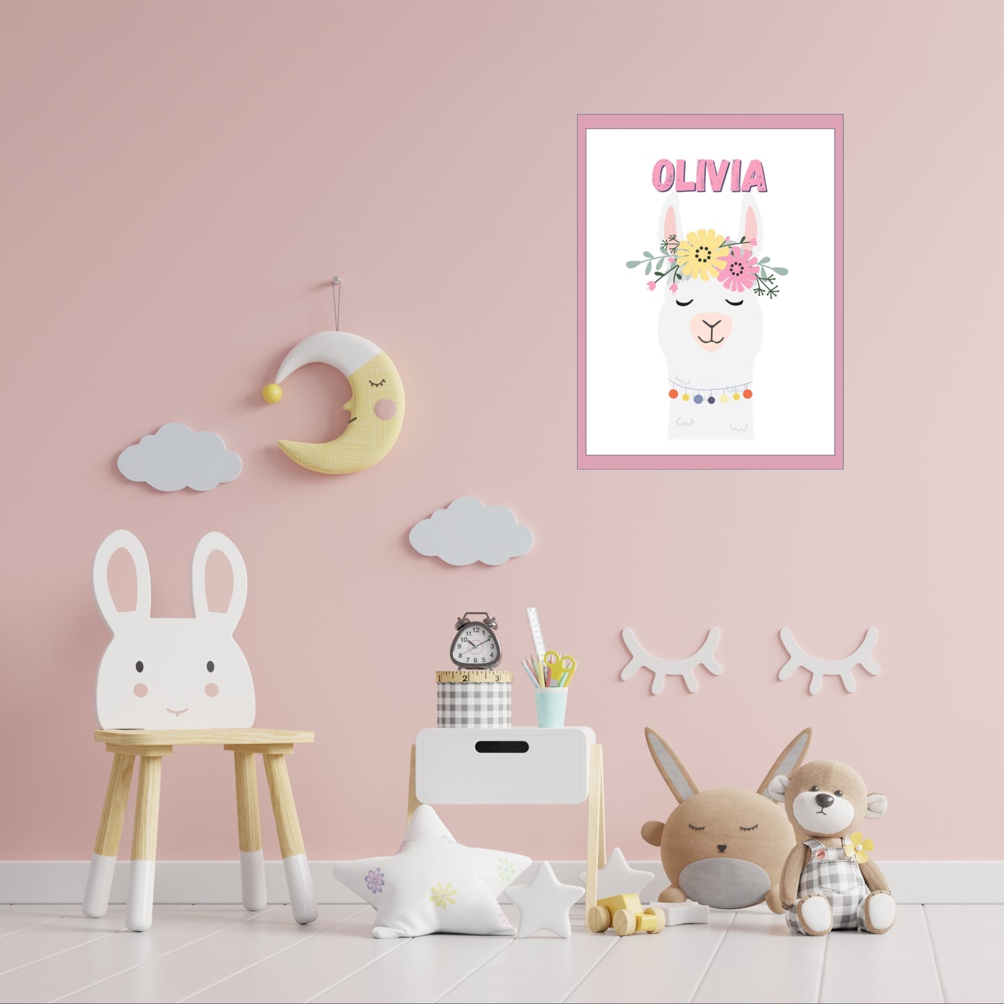 Llama Personalized Digital Print