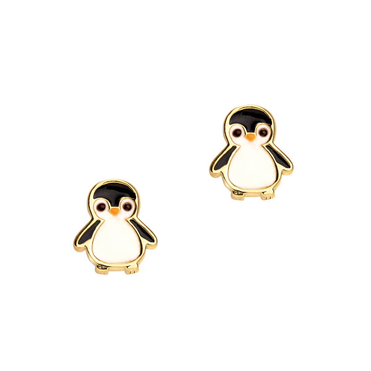 Personable Penguin Cutie Stud Earrings