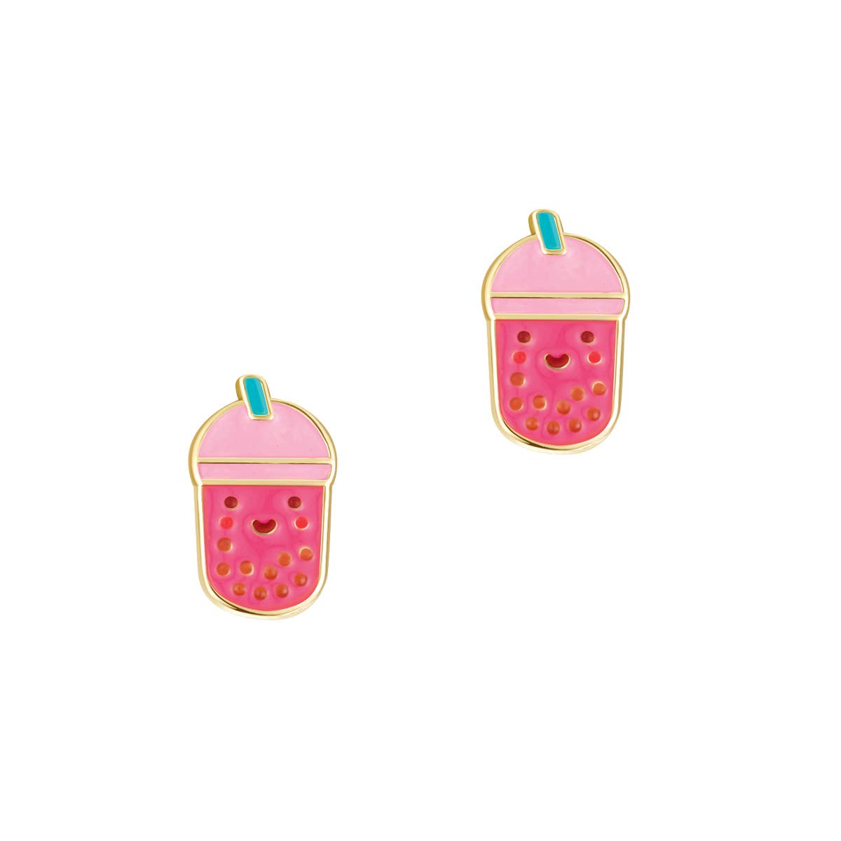 Boba Tea Cutie Stud Earrings