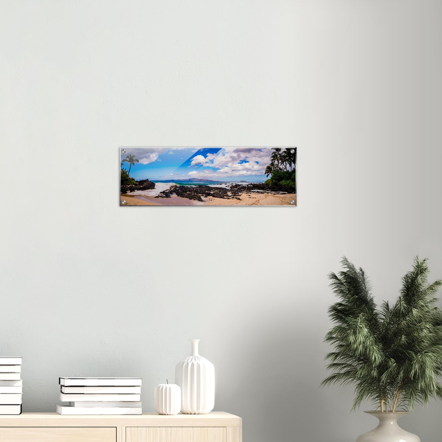 Secret Beach, Maui, Original Panoramic, Acrylic Print