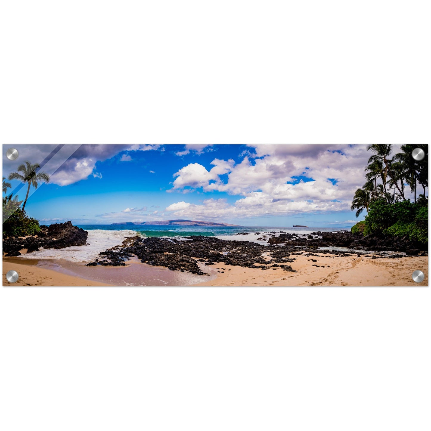 Secret Beach, Maui, Original Panoramic, Acrylic Print